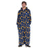 Snuggs Wearable Blanket Monk Dark Blue Bolt